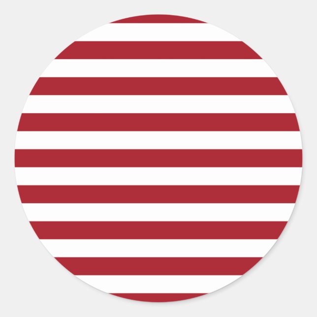 latvia flag stripes classic round sticker (Front)