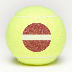 Latvia Flag Tennis Balls