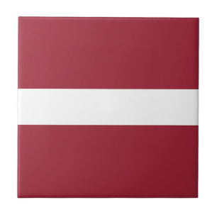 Latvia Flag Tile
