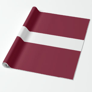 Latvia flag wrapping paper