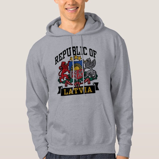 Latvia Hoodie (Front)
