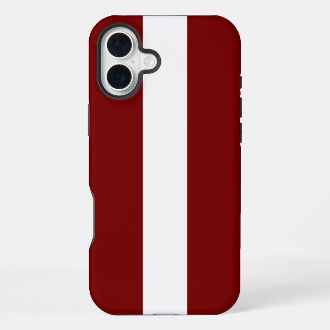 Latvia iPhone Case (Back)