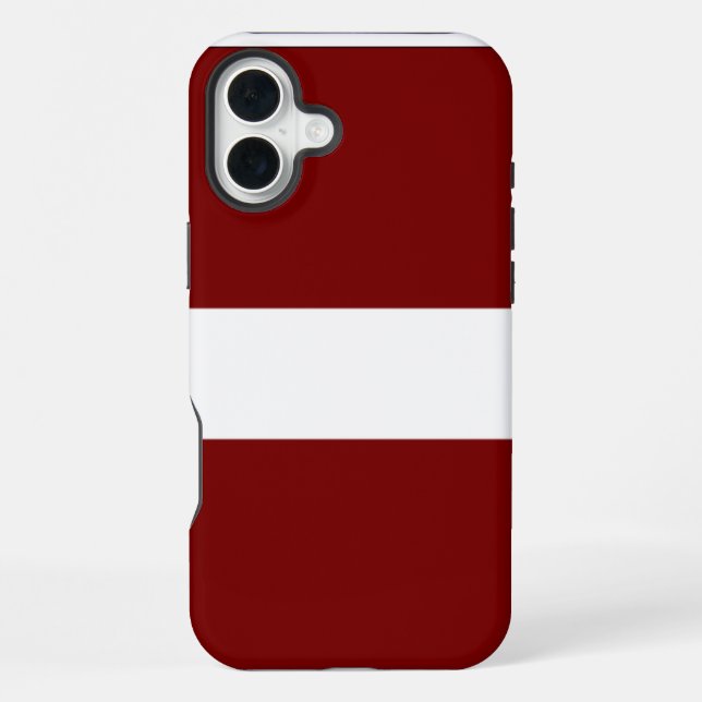 Latvia iPhone Case (Back)