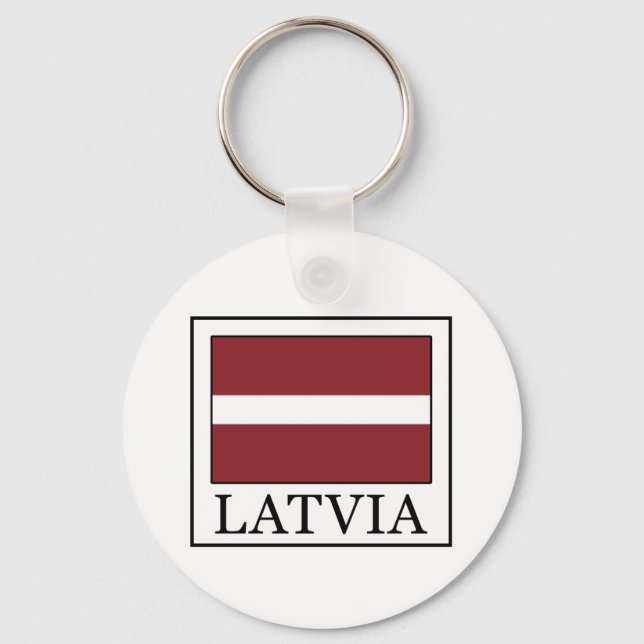 Latvia Key Ring (Front)