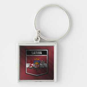 Latvia Key Ring