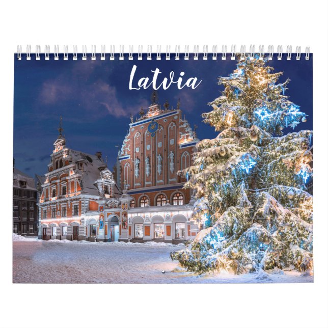 Latvia landscapes photo Calendar (Cover)