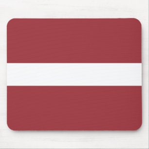 Latvia (Latvian) Flag Mouse Mat