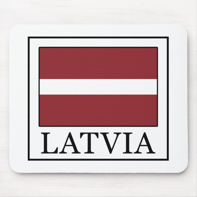 Latvia Mouse Mat (Front)