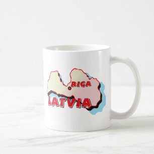 Latvia Mug