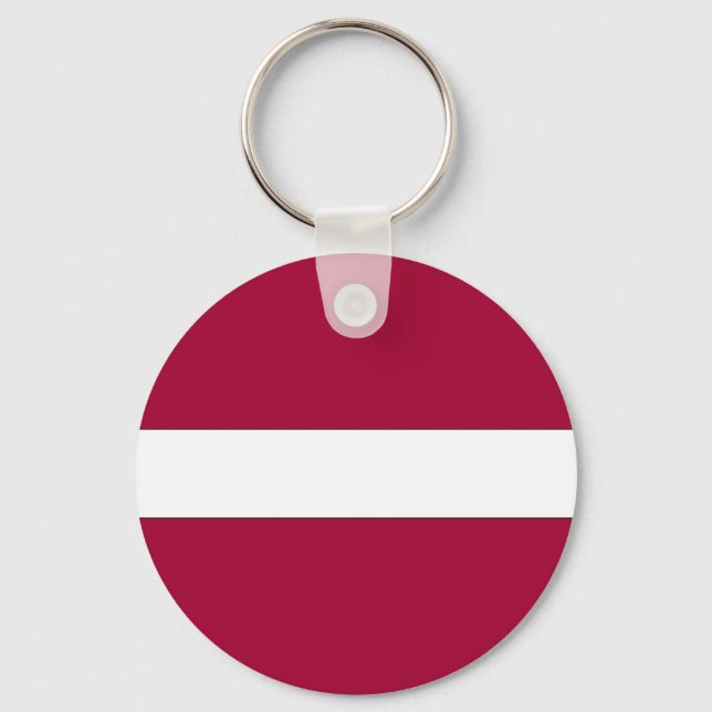 Latvia National Flag Key Ring (Front)