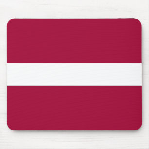Latvia National Flag Mouse Mat