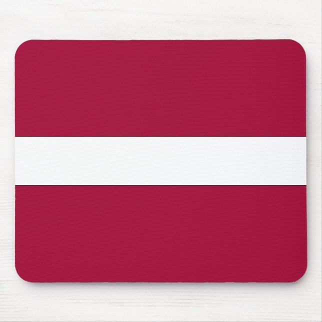 Latvia National Flag Mouse Mat (Front)