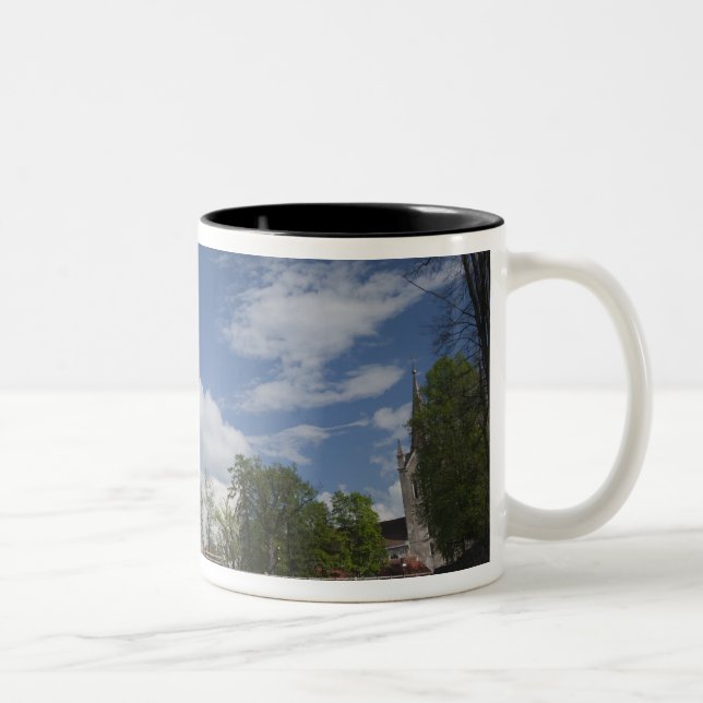 Latvia, Northeastern Latvia, Vidzeme Region, 3 Two-Tone Coffee Mug (Right)