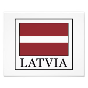Latvia Photo Print