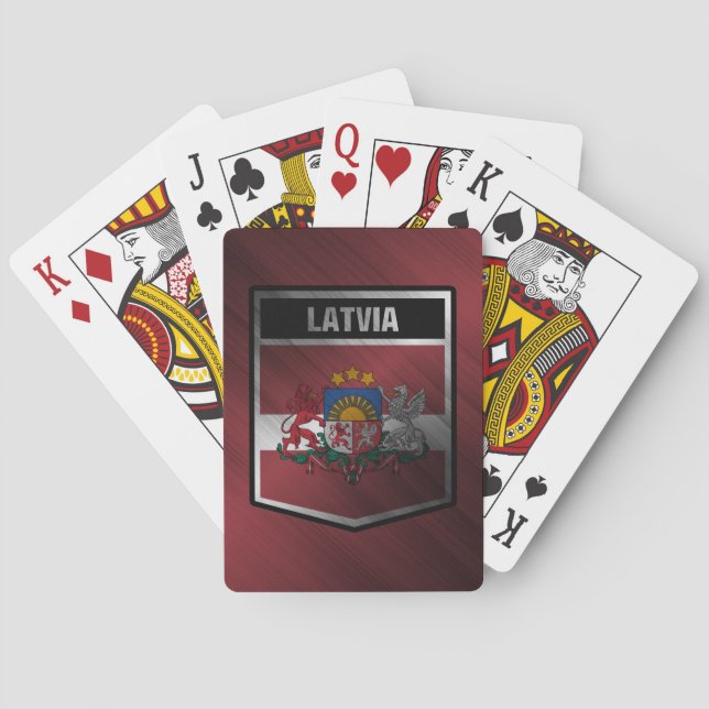 Latvia Playing Cards (Back)