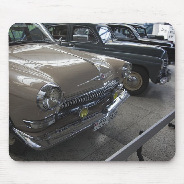 Latvia, Riga, Riga Motor Museum, 1960s Mouse Mat (Front)