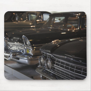 Latvia, Riga, Riga Motor Museum, cars of the Mouse Mat
