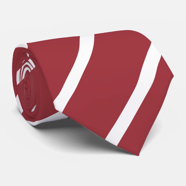 Latvia Tie (Rolled)
