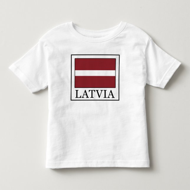 Latvia Toddler T-Shirt (Front)