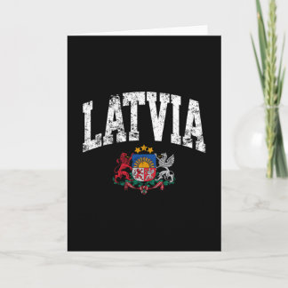 Latvia Vacation To Latvia Vacation Latvia Souvenir Card