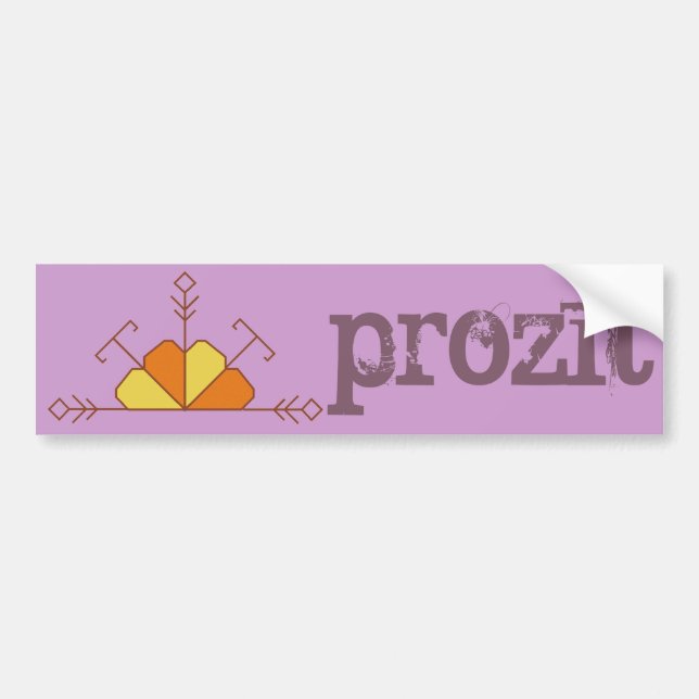 Latvian bumper sticker (Front)