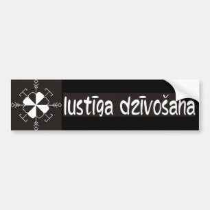 Latvian bumper sticker