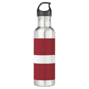 Latvian Flag (Latvia) 710 Ml Water Bottle