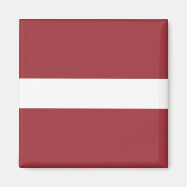 Latvian Flag (Latvia) Magnet (Front)