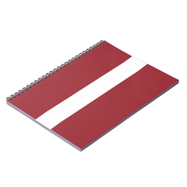 Latvian Flag (Latvia) Notebook (Left Side)