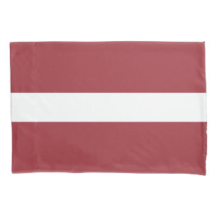 Latvian Flag (Latvia) Pillowcase