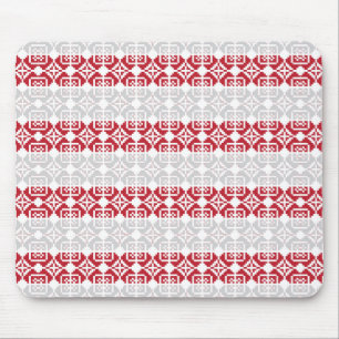 Latvian Morning SUN geometric pattern II Mouse Mat
