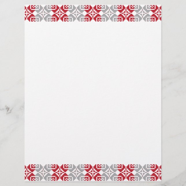 Latvian Morning SUN geometric pattern III (Front)