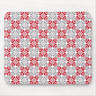 Latvian Morning SUN geometric pattern III Mouse Mat