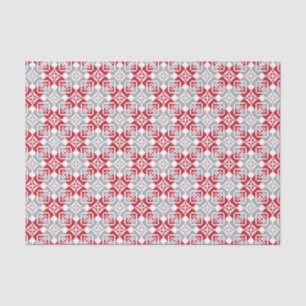 Latvian Morning SUN geometric pattern III Tissue Paper