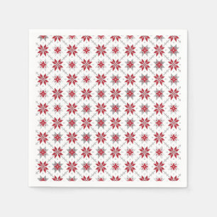 Latvian Morning SUN geometric pattern V Napkin