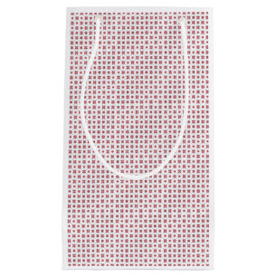 Latvian Morning SUN geometric pattern V Small Gift Bag