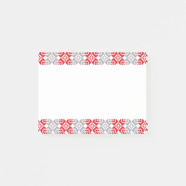 Latvian Morning SUN geometric pattern VI Post-it Notes (Front)