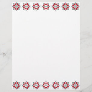 Latvian Morning SUN geometric pattern VII