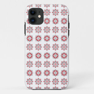 Latvian Morning SUN geometric pattern VII iPhone 11 Case