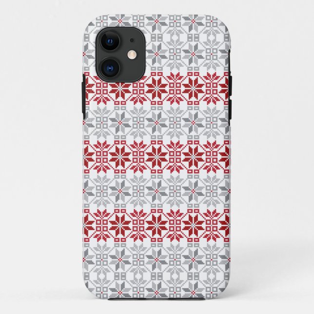 Latvian Morning SUN geometric pattern VIII Case-Mate iPhone Case (Back)