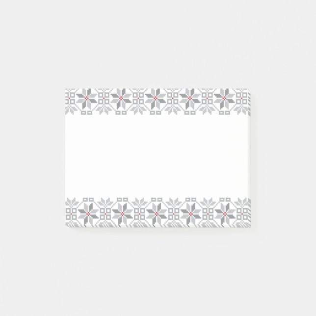 Latvian Morning SUN geometric pattern VIII Post-it Notes (Front)