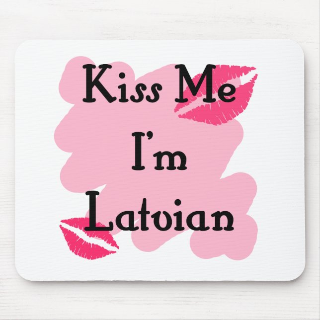 Latvian Mouse Mat (Front)
