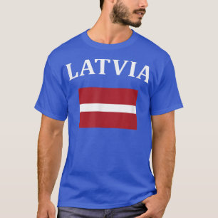 Latvian Pride Flag Latvia Great Gift Tee