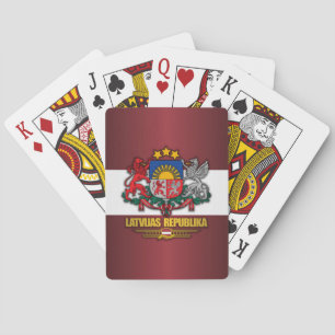 Latvian Pride Playing Cards