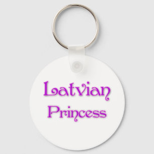 Latvian Princess Key Ring