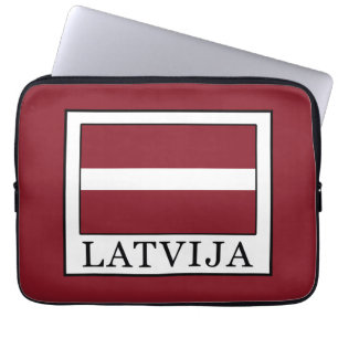 Latvija Laptop Sleeve