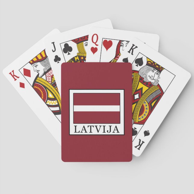 Latvija Playing Cards (Back)