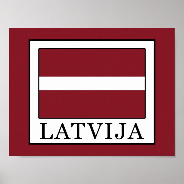 Latvija Poster (Front)