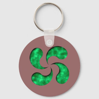 lauburu baskisches Kreuz basque cross Key Ring