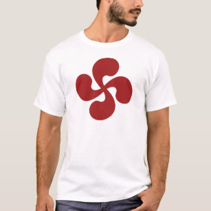 Lauburu Red Basque Cross T-Shirt